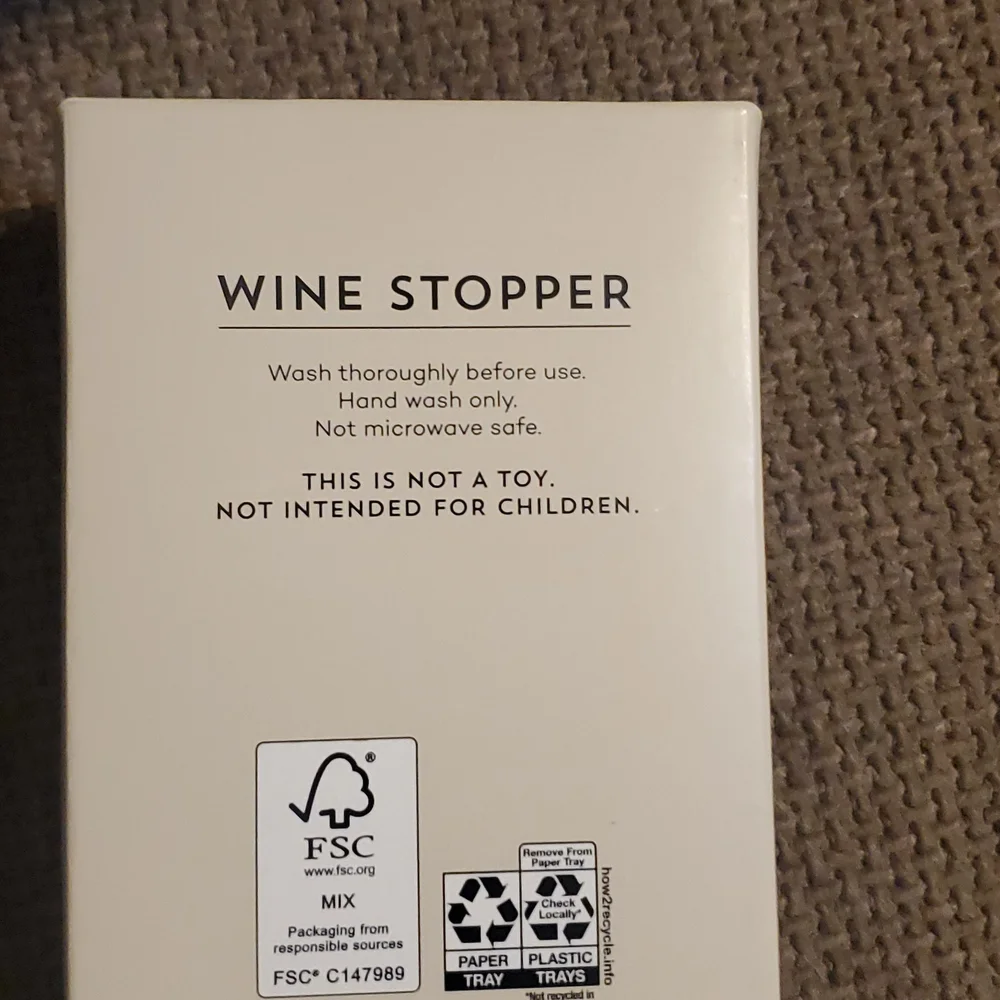 Modern Expressions Owl Wine Stopper-NIB-Whimsical and Useful